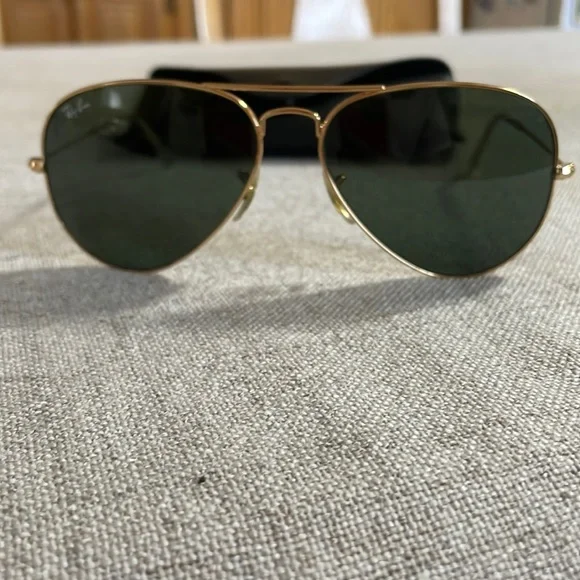 rayban rb3025 aviator large metal gold unisex - Picture 1 of 4